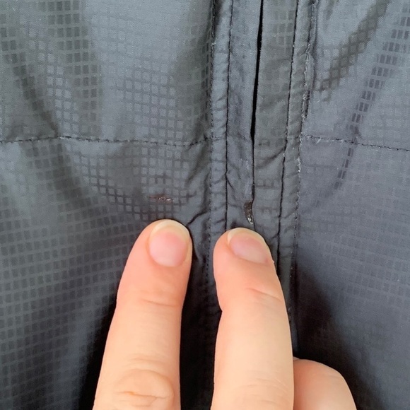 woolrich Down Filled Belted Long Puffer Jacket Black Women’s Size Large - Picture 12 of 15